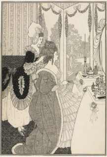 The Toilet, from The Rape of the Lock by Alexander Pope, c. 1895-1896. Aubrey Beardsley (British,