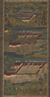 The Three Sacred Shrines at Kumano: Kumano Mandala, c. 1300. Japan, Kamakura period (1185-1333).