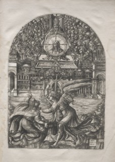 The Apocalypse:  The Angel Shows St. John the Fountain of Living Water, 1546-1556. Jean Duvet