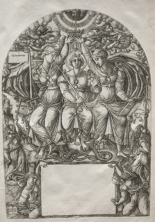 The Royal Majesty, before 1561. Jean Duvet (French, 1485-1561). Engraving