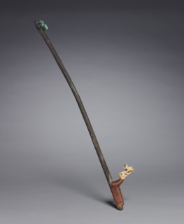 Spear-Thrower, 600-1000. Peru, South Coast?, Middle Horizon?, 6th-10th Century?; modern assembly of