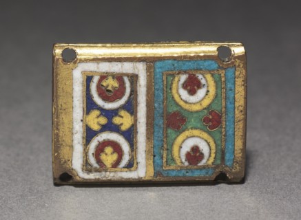 Plaque from a Reliquary Shrine, c. 1170. Germany, Rhine Valley, Cologne, Romanesque period, 12th