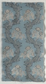 Length of Textile, 1723-1774. France, 18th century, Period of Louis XV (1723-1774). Brocade; silk