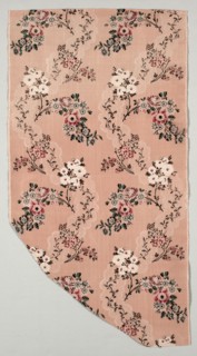 Length of Textile, 1723-1774. France, 18th century, Period of Louis XV (1723-1774). Brocade, silk;