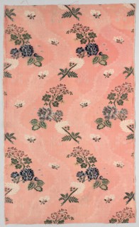 Length of Textile, 1723-1774. France, 18th century, Period of Louis XV (1723-1774). Brocade, silk;