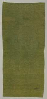 Silk Fragment, 16th century. Spain, 16th century. Fancy satin weave (damask): silk; average: 113 x