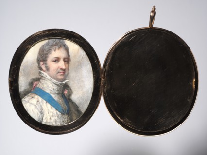 Portrait of Louis-Philippe, Duke of Orléans, later King of the French, 1804. Richard Cosway