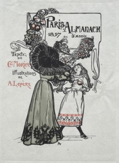 Paris Almanac, 1897:  Cover