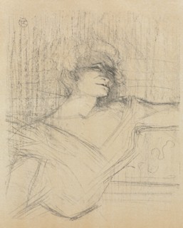 Yvette Guilbert-English Series:  Dans la glu, 1898. Henri de Toulouse-Lautrec (French, 1864-1901).
