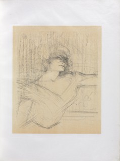 Yvette Guilbert-English Series:  Dans la glu, 1898. Henri de Toulouse-Lautrec (French, 1864-1901).