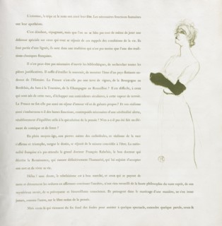 Yvette Guilbert-French Series:  No. 10, 1894. Henri de Toulouse-Lautrec (French, 1864-1901).