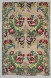 Lengths of Textile, 1700s. Italy, 18th century. Brocade; silk and metal; average: 83.3 x 53.7 cm