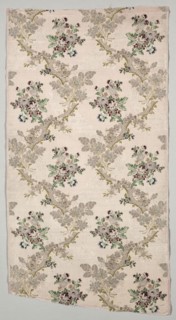 Length of Silk Brocade, 1723-1774. France, Lyon, 18th century, period of Louis XV (1723-1774).