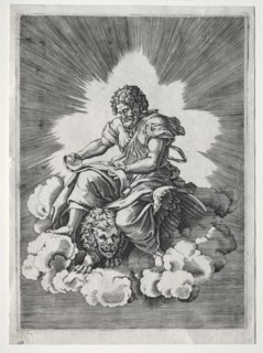 The Four Evangelists:  St. Mark, c. 1518. Italy, 16th century. Engraving