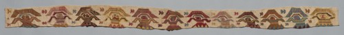 Lower Border of a Garment, 1000-1470s. Central Andes, North Coast, Chimu or Lambayeque (Sican)
