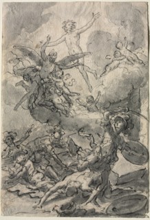 The Resurrection. Martin Johann Schmidt (Austrian, 1718-1801). Pen and brush and gray ink;