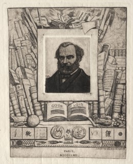 Armand Gueraud of Nantes, Printer and Man of Letters, 1862. Charles Meryon (French, 1821-1868).