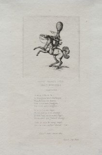 Little Prince Dito, 1864. Charles Meryon (French, 1821-1868). Etching