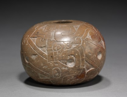 Container, 1200-200 BC. Peru, North Coast, Cupisnique style (1200-200 BC). Steatite; overall: 6.6 x