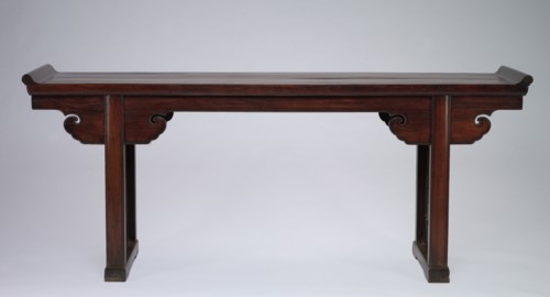 Side Table with Everted Ends, late 1500s-1600s. China, late Ming dynasty (1368-1644). Redwood