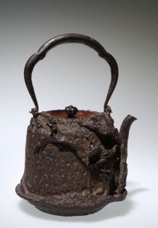 Covered Tea Kettle, Tokugawa Period. Japan, Tokugawa Period. Iron; overall: 22.9 x 12.7 cm (9 x 5