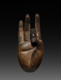Hand of Buddha, 710-794. Japan, late Nara Period (710-794). Wood; overall: 40 cm (15 3/4 in.).