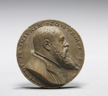 Model for the Obverse of the Medal of Son of Martin III Geuder, c. 1535-1540. Matthes Gebel