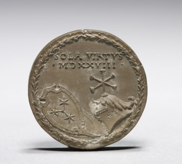 Model for the Reverse of the Medal of Martin III Geuder, 1528. Matthes Gebel (German, c. 1500-1574)