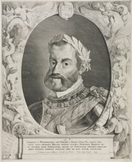Portrait of Emperor Charles V, 1644. Pieter van Sompel (Flemish, c. 1600-aft.1644), after Pieter