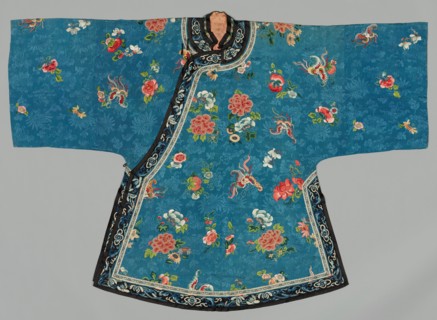 Han Woman's Jacket, 1880s. China, 19th century. Embroidery, silk; overall: 111 x 167.6 cm (43 11/16