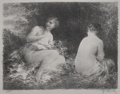 Bathers, 1899. Henri Fantin-Latour (French, 1836-1904). Lithograph
