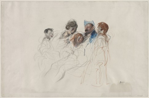 Home on a Furlough, fourth quarter 1800s or first third 1900s. Jean Louis Forain (French,