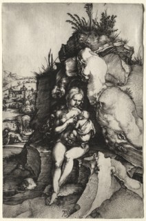 The Penance of St. John Chrysostom. Albrecht Dürer (German, 1471-1528). Engraving