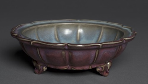Bulb Bowl, early 1400s. China, Henan province, Yuxian, Juntai, Ming dynasty (1368-1644).