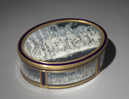 Snuff Box (Tabatière), 1779-1780. Pierre Marie Gault De Saint-Germain (French, 1754-1842). Gold and