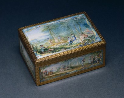 Snuff Box (Tabatière), 1753-1754. Jean Ducrollay (French, 1709-1787), miniatures by Louis Nicolas