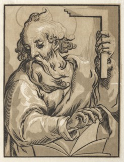 the Series: Christ and the Apostles, no. 17: Christ and the Apostles: St. Thomas  (with the
