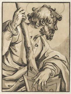 Christ and the Apostles, no. 10: Christ and the Apostles: St. Judas Thaddeus (with the Club), 1600s