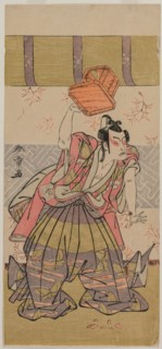 The Actor Ichikawa Raizo as Soga No Goro, mid-1770s. Katsukawa Shunsho (Japanese, 1726-1792). Color