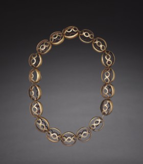 Necklace, c. 500-200 BC. Peru, North Highlands, Chavín de Huantar(?), Chavín style (1000-200 BC).