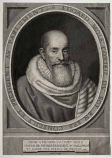 Edouard Molé. Robert Nanteuil (French, 1623-1678). Engraving