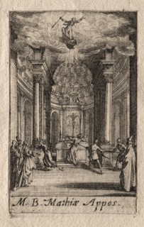 The Martyrdom of the Apostles:  St. Matthias. Jacques Callot (French, 1592-1635). Etching