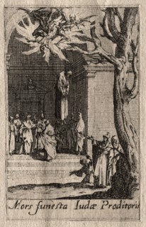 The Martyrdom of the Apostles:  The Death of Judas. Jacques Callot (French, 1592-1635). Etching