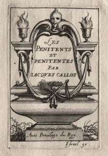 Les Penitents:  Frontispiece. Abraham Bosse (French, 1602-1676), Jacques Callot (French, 1592-1635)