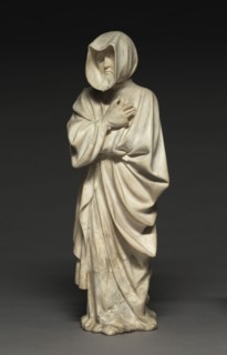 Mourner from the Tomb of Philip the Bold, Duke of Burgundy (1364-1404), 1404-10. Claus de Werve