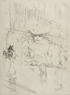 Au Hanneton, 1898. Henri de Toulouse-Lautrec (French, 1864-1901). Lithograph