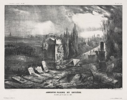 Full and Complete Amnesty. Paul Hüet (French, 1803-1869). Lithograph
