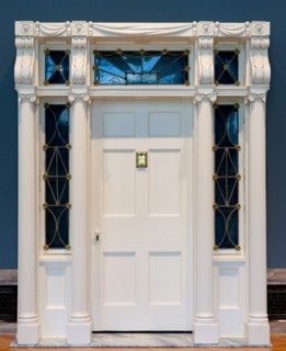 Doorway from the Isaac Gillet House, Painesville, Ohio, 1821. Jonathan Goldsmith (American,