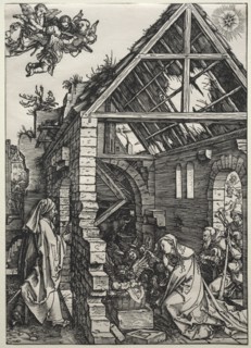 The Life of the Virgin: The Nativity, c. 1502-1503. Albrecht Dürer (German, 1471-1528). Woodcut