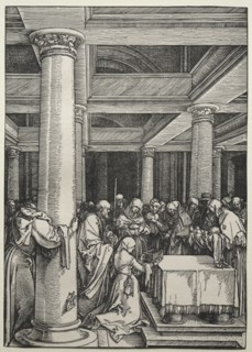 The Life of the Virgin: The Presentation of Christ in the Temple, c. 1504-1505. Albrecht Dürer